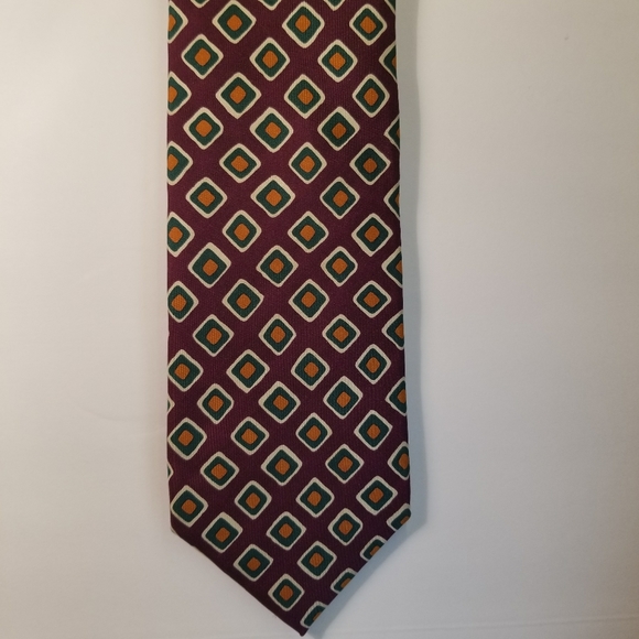 Lands End silk necktie - Picture 4 of 8